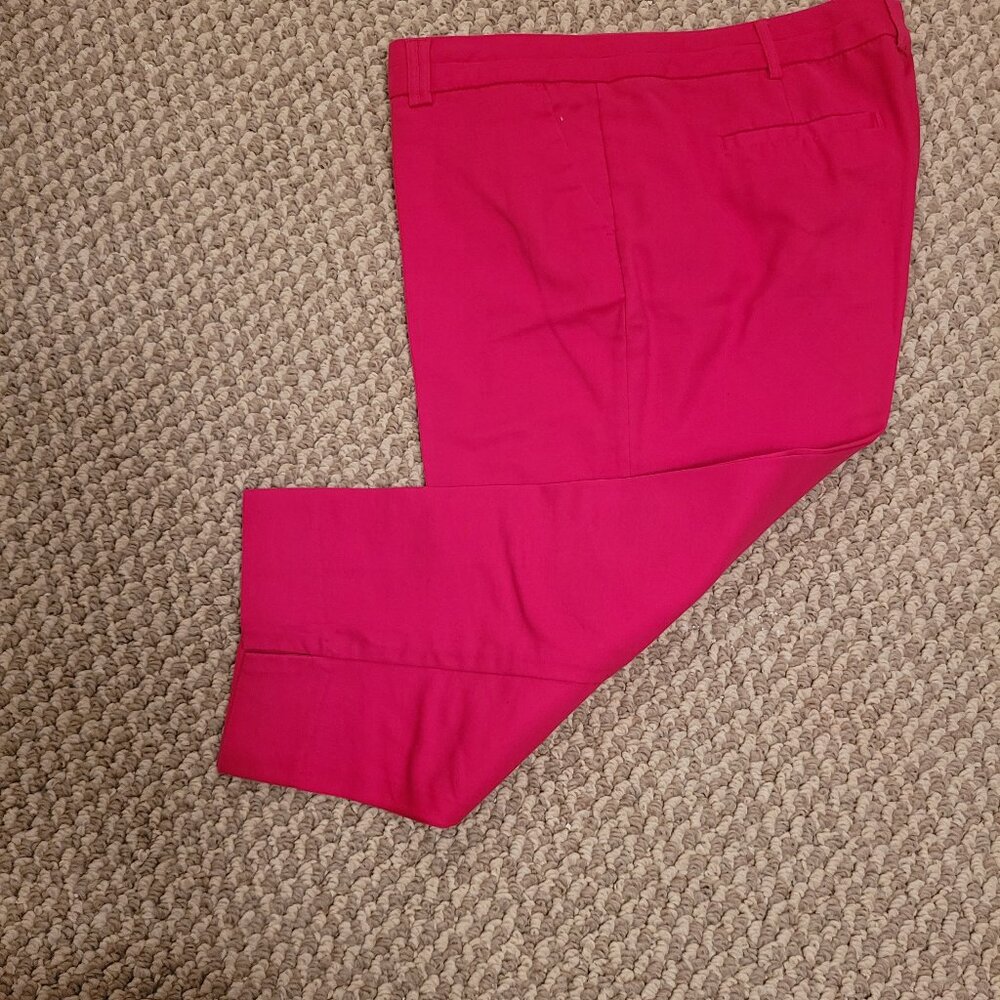 Counterparts Fuschia colored capris size 16